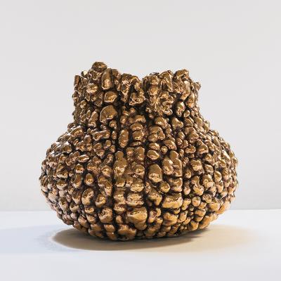 Clotilde Ancarani BUBBLE VASE Bronze sculpture