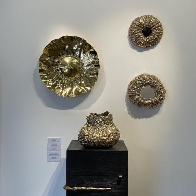 Clotilde Ancarani BUBBLE VASE Bronze sculpture