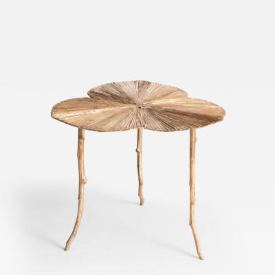 Clotilde Ancarani Small Fan Table Gold 2023