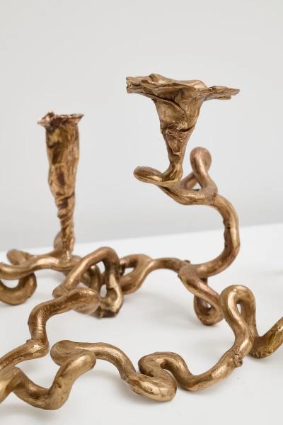Clotilde Ancarani Tortuous Candleholder 2024