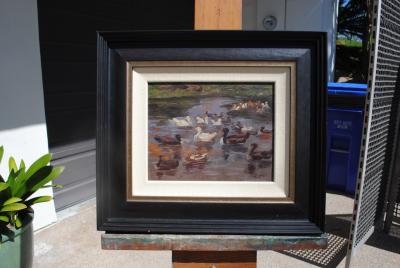 Clovis Terraire Clovis Terraire Ducks on a Pond