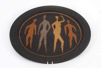 Clyde Burt Clyde Burt Ceramic Charger