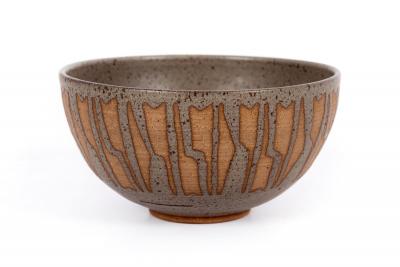 Clyde Burt Clyde Burt Speckled Ceramic Bowl