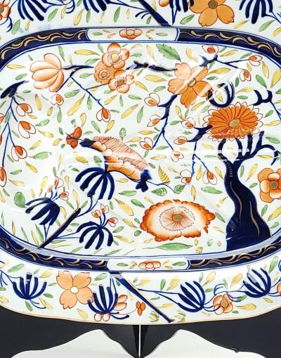 Coalport Well and Tree Platter England circa 1825