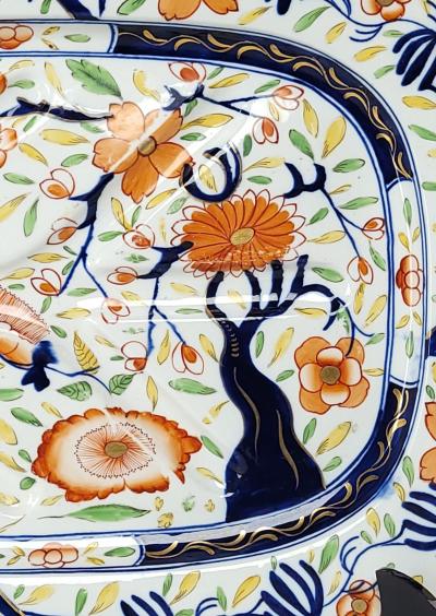 Coalport Well and Tree Platter England circa 1825