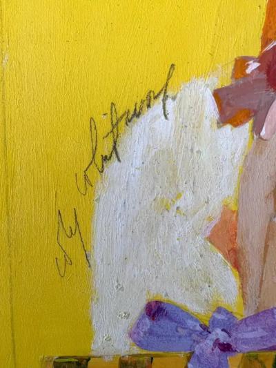 Coby Whitmore Beautiful Blond Hair and Blue Eyed Woman Mid Century Illustration