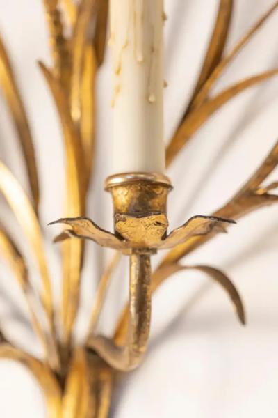 Coco Chanel Pair of 20th Century French Sconces Inspired By Coco Chanel