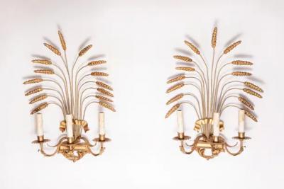 Coco Chanel Pair of 20th Century French Sconces Inspired By Coco Chanel