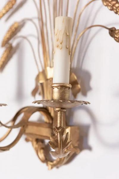 Coco Chanel Pair of 20th Century French Sconces Inspired By Coco Chanel