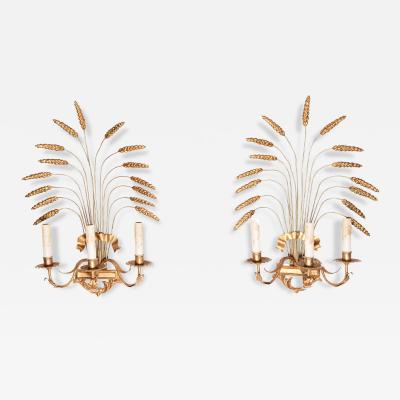 Coco Chanel Pair of 20th Century French Sconces Inspired By Coco Chanel