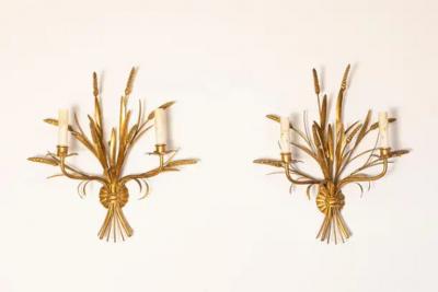 Coco Chanel Pair of 20th Century French Sconces Inspired By Coco Chanel