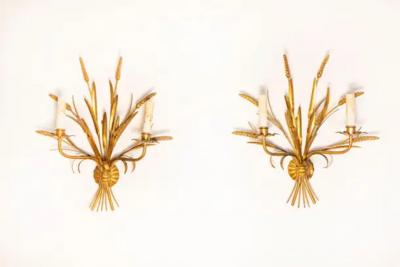 Coco Chanel Pair of 20th Century French Sconces Inspired By Coco Chanel