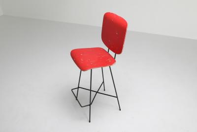 Coen de Vries Dutch modernist stool by Coen De Vries 1950s