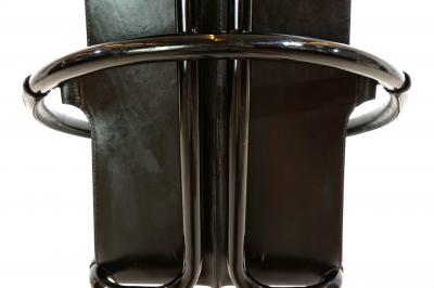 Cofemo Italy leather office chair 1980