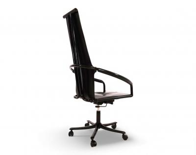 Cofemo Italy leather office chair 1980