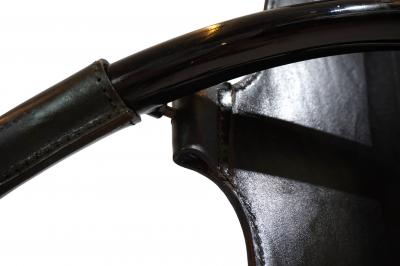 Cofemo Italy leather office chair 1980