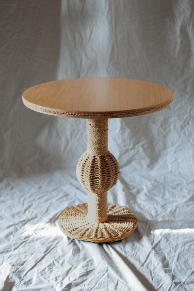 Coffee Table and Seating Set in Rope 1970s
