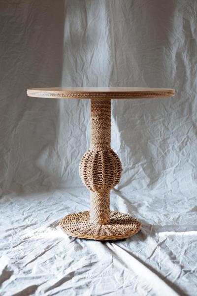 Coffee Table and Seating Set in Rope 1970s
