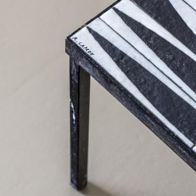 Coffee Table with Ceramic Tiles by Roger Capron 1922 2006 France 1960s