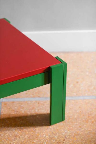 Coffee table in lacquered wood Italy 1960s 