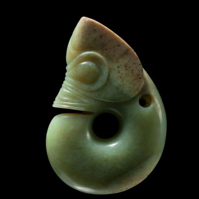 Coiled Zhulong Pig Dragon Late Neolithic Period Hongshan Culture