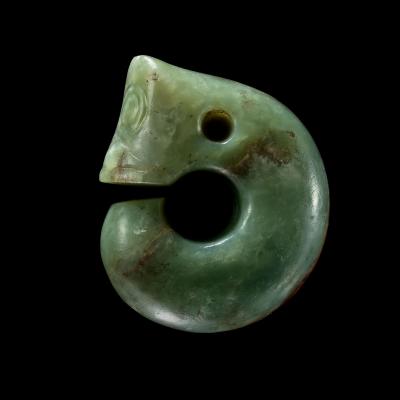 Coiled Zhulong Pig Dragon Late Neolithic Period Hongshan Culture