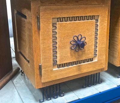 Colette Gueden Colette Gueden for Primavera charming pair of bedside or side table