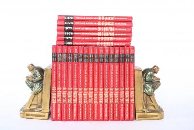 Collection Gilt Leather Bound Library Book Set