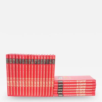 Collection Gilt Leather Bound Library Book Set