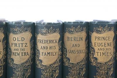 Collection Leather Bound Library Book Set