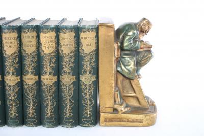 Collection Leather Bound Library Book Set