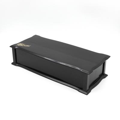 Collection Of Three Art Deco Period Solid Ebony Dressing Boxes English 1920 s 