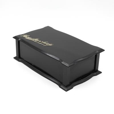 Collection Of Three Art Deco Period Solid Ebony Dressing Boxes English 1920 s 