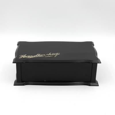 Collection Of Three Art Deco Period Solid Ebony Dressing Boxes English 1920 s 