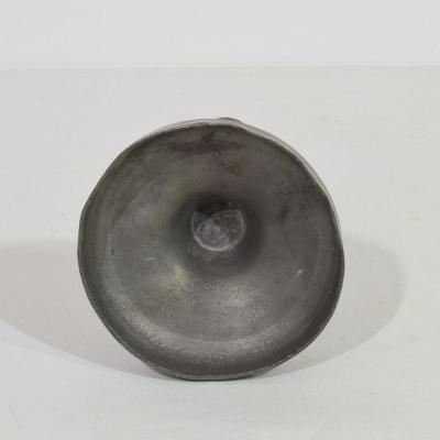 Collection of 18th 19th Century French Pewter Candleholders