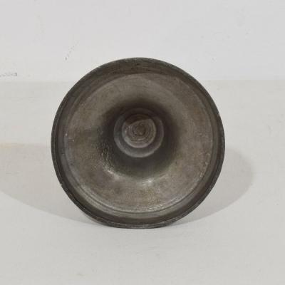 Collection of 18th 19th Century French Pewter Candleholders