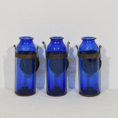 Collection of 19th Century French Glass Lanterns