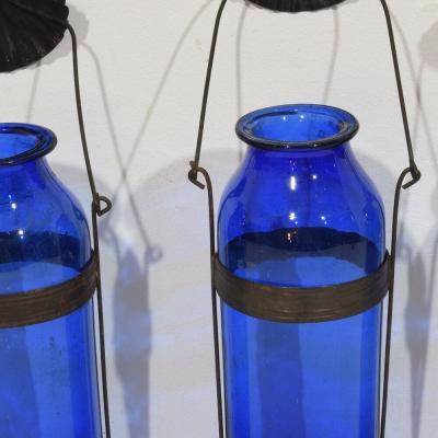 Collection of 19th Century French Glass Lanterns