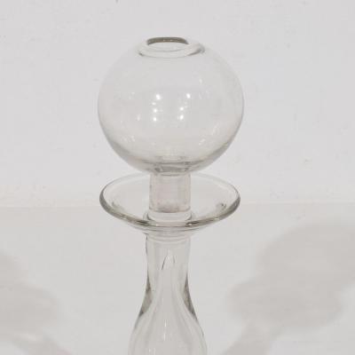 Collection of 19th Century French Glass Weaver Oil Lamps