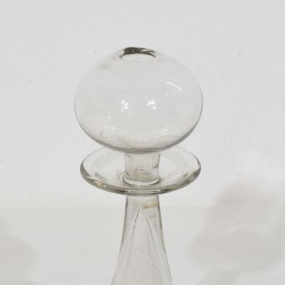 Collection of 19th Century French Glass Weaver Oil Lamps