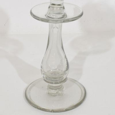 Collection of 19th Century French Glass Weaver Oil Lamps