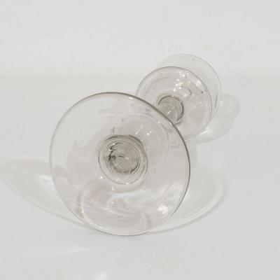 Collection of 19th Century French Glass Weaver Oil Lamps