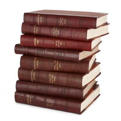 Collection of 20th century books relating to the oil industry