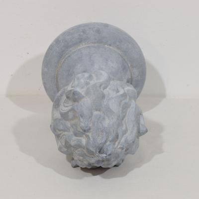 Collection of 3 19th Century French Zinc Flame Roof Finials