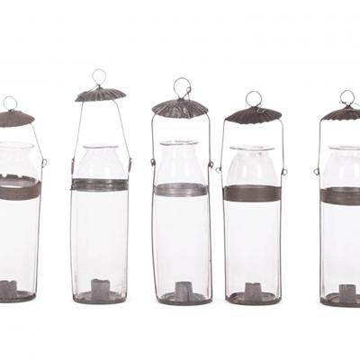 Collection of Forty Petite Processional Lanterns