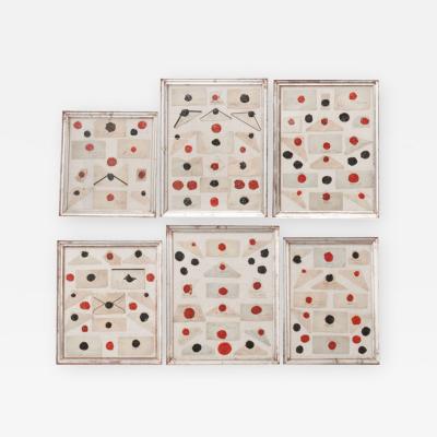 Collection of French 19th Century Framed Wax Seals