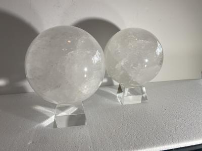 Collection of Rock Crystal Spheres
