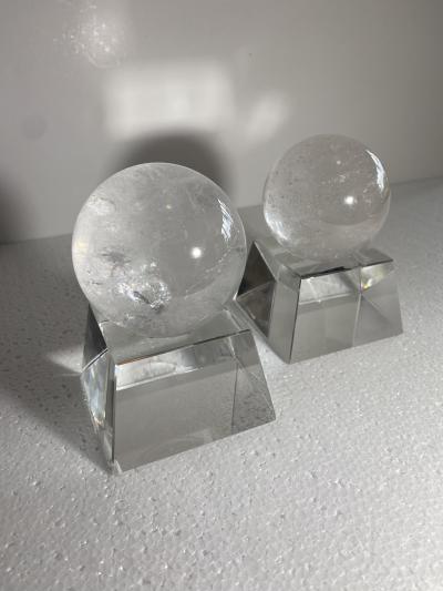 Collection of Rock Crystal Spheres