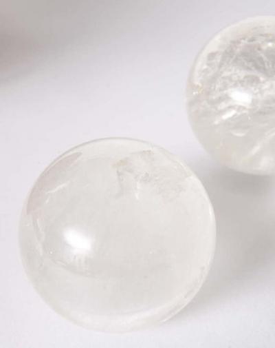 Collection of Rock Crystal Spheres