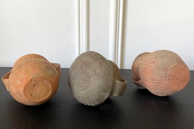Collection of Three Chinese Neolithic Pottery